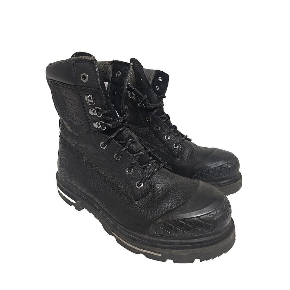 Dakota Men's 529 HD3 8" STSP Injected Welt Boots Black/Black Size 10.5M